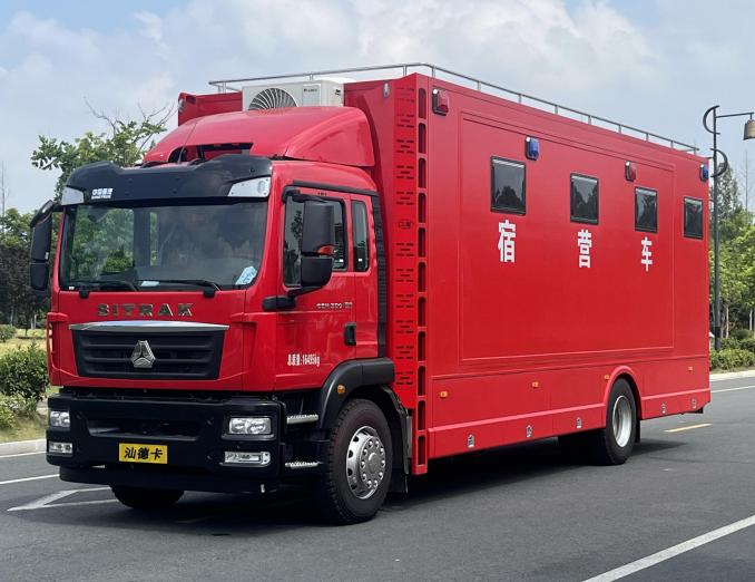 應急車保障車24人宿營車