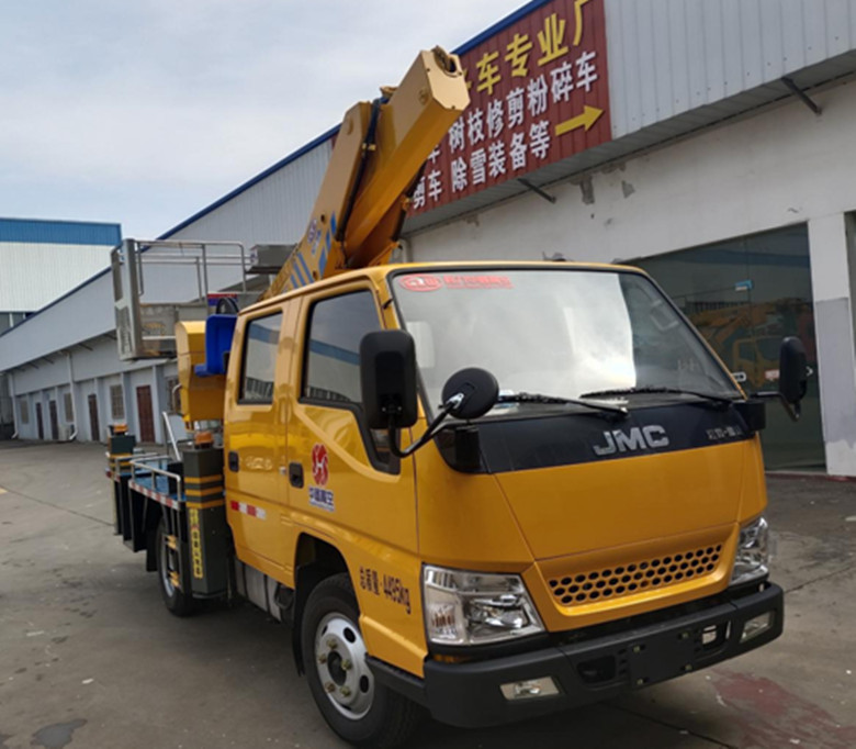 藍牌江玲16米高空作業車型優勢