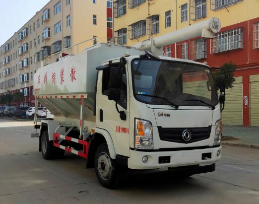 國六東風華神散裝飼料運輸車