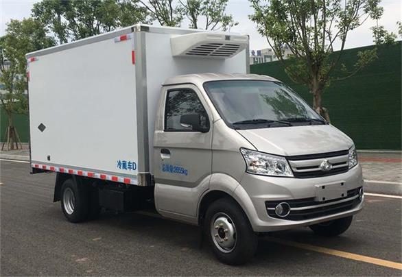國六長安汽油藍牌3.5米冷藏車